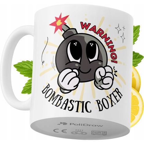 Mug humoristique pour boxeur, avec un texte amusant et un design graphique original. Idéal pour les anniversaires, les fêtes et les occasions spéciales. Mug premium pour la maison, le bureau et le tra (1/5)