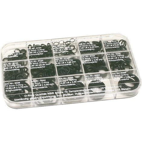 Otto Haas Haas assortiment de joints toriques petit no. 4600 4600