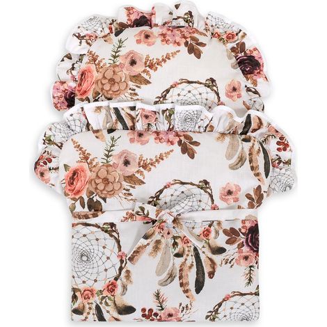 Enveloppe pour poupée avec liens - attrape-rêves fleuris (1/4)