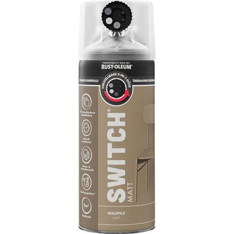 Rust-Oleum Sprühlack Switch 400 ml waldpilz matt Lackspray
