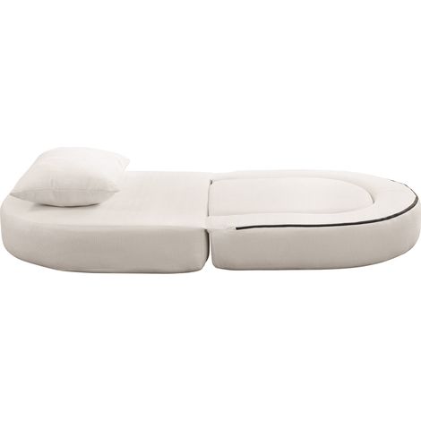 Canapé modulaire convertible pliable en tissu - canapé-lit moderne avec coussin pour salon, appartement ou bureau (1/5)