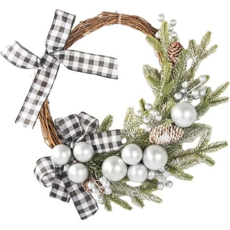 Décorations de Noël : guirlandes, décorations de porte, décorations murales (1/5)