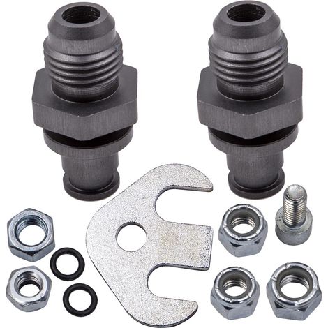 Steering Rack AN Line Adapter Kit for Ford Focus 2000-2011 Conversion Fitting (1/5)