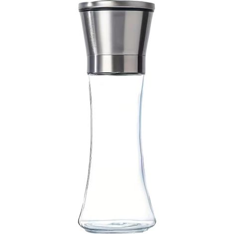 Moulin à poivre, 200 ml, inox et verre (1/2)
