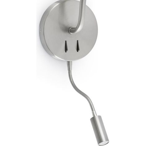 BERNI Aplique de pared con lector 29331