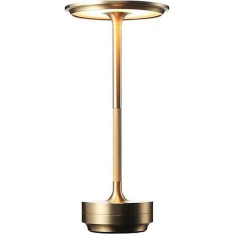 Lampe de table LED rechargeable sans fil,intensité variable en continu, lampe de table d'extérieur (1/4)