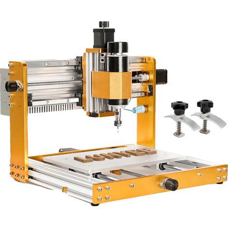 Machine de fraisage CNC, broche de 500W, capacité de fraisage 3 axes, Kit de machine (1/2)