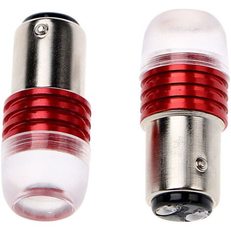 royaluxe-Feux De Frein Arrière 2Pcs Rouge 1157 5730 Stroboscopique Clignotant Ampoules Projecteur LED Pour Voiture Feux De Frein (1/4)