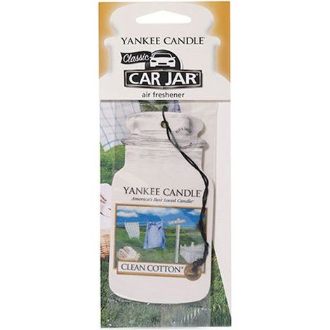 YANKEE CANDLE Bougie Pot Parfum d'ambiance Coton clair 15 g