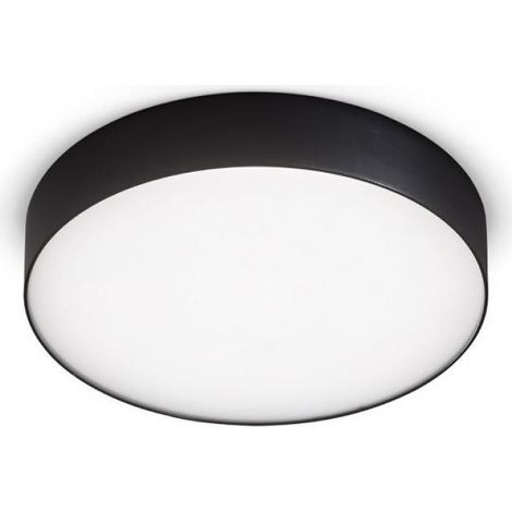 Plafonnier Gpl272N En Aluminium Noir Mat 30W Led Intégré 4000K Lumière Naturelle - Gealuce Design Moderne Pour Éclairage Intérieur (1/2)