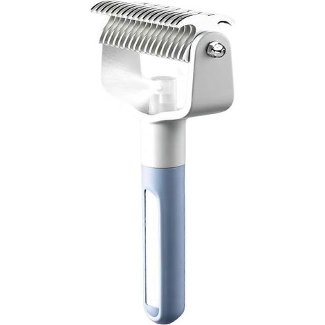 Outil de toilettage Pet Pro : brosse de toilettage double face pour chiens et chats, outil de toilettage Pet Pro pour chiens à poils longs (1/5)