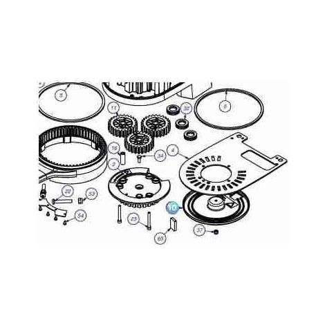 PPD1910.4540 Disco HYKE Repuesto original NICE PPD1910.4540