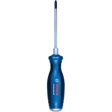 Bosch Cacciavite PH 1 Blu 100 mm Acciaio Cromovanadio (1/4)