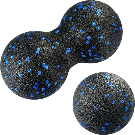 2 pièces Balle massage, Boule de massage aux arachides, Massage de Trigger Point, Massage des tissus profonds, Elimine les tensions et le stress, pour Masser les Pieds, dos, épaules, Bras (1/5)