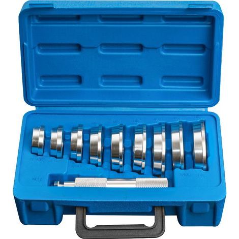 10 pièces Extracteur de roulements de voiture presse hydraulique outils mécaniques de voiture pour presser et presser les roulements 39.5 81mm outil mecanicien (1/5)