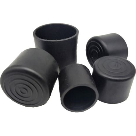 Embouts en caoutchouc pour pieds de chaise, protections extrémités tub (1/4)