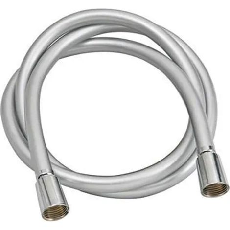 LACCIO DOCCIA FLESSIBILE IN PVC CON DOPPIO ATTACCO CONICO MOD. SILVER CM 200 Idroweb