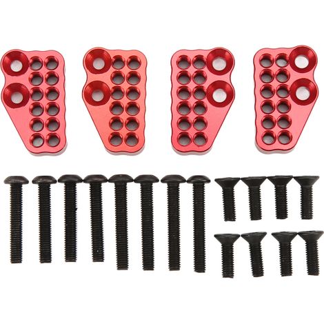 4 pièces supports de fixation métalliques pour amortisseurs avant arrière Axial Capra 1.9 UTB AXI03004 voiture RC (1/5)