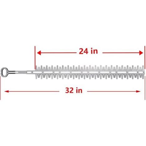 1 Paire 24" (600 mm) Lame de Taille-haie pour HS45 Référence 4228-710-6051A 42287106051