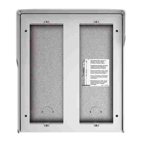 BTI350661 Scatola fuori muro 6 moduli con tetto antipioggia