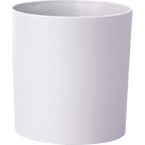 Liquidation : Grands pots de fleurs en céramique avec trous de drainage, pots cylindriques décoratifs, petits pots de jardin, jardinières d'intérieur/extérieur pour fleurs, cactus et décoration de jar (1/5)