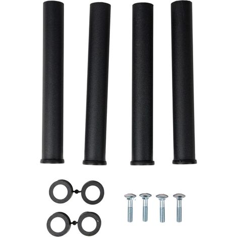 set 4 piedini per rete letto somnus 30 cm