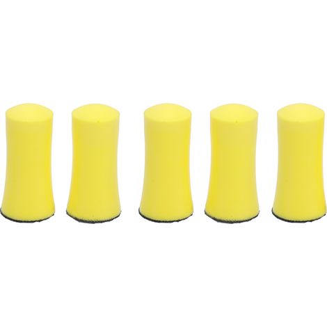 5 Blocs de Ponçage à Main Ronds 1 Pouce pour Polissage et Nettoyage Auto - Kit Complet (1/5)