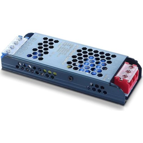 Netztransformator für LED-Streifen, AC 100–265 V auf DC 12 V, 100 W, geeignet für LED-Streifen (1/4)