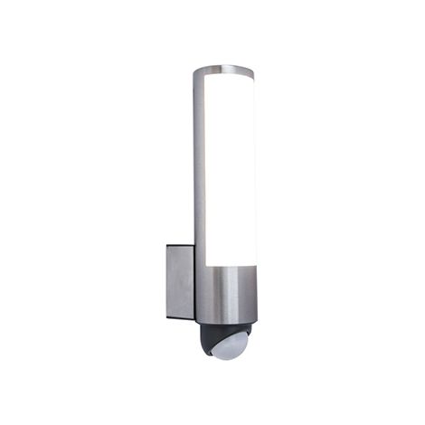 Applique esterna Lutec LEDA LED 14W sensore argento (1/2)