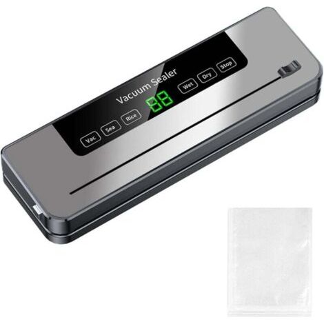 FENOPLASTICAUlisemMachine à emballer sous vide compacte et rapide pour la conservation des aliments. Modes de scellage sec et humide. Coupeur intégré. Nettoyage et rangement faciles. (1/4)
