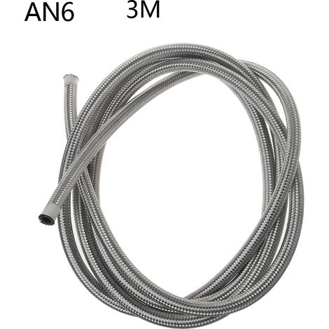 AN4 AN6 AN8 AN10 General Motors Kraftstoffschlauch Gasschlauch Nylon Stahldrahtgeflechtschlauch Kühlerbremsschlauch Kraftstoffschlauch