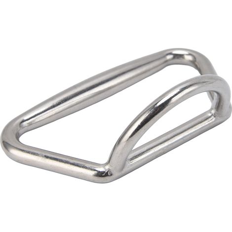 Poignée de traction marine avec anneau D inox 316 robuste pour amarrage remorquage bateau 108x68x38mm (1/5)