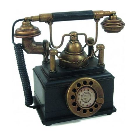 HUCHA TELEFONO DECORATIVO VINTAGE - EHLIS