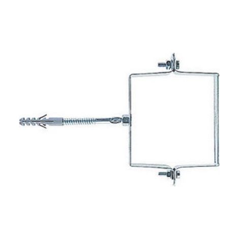 50 x COLLARE FISCHER IN ACCIAIO ZINCATI QUADRI SCP Q Misura: 100 x 100