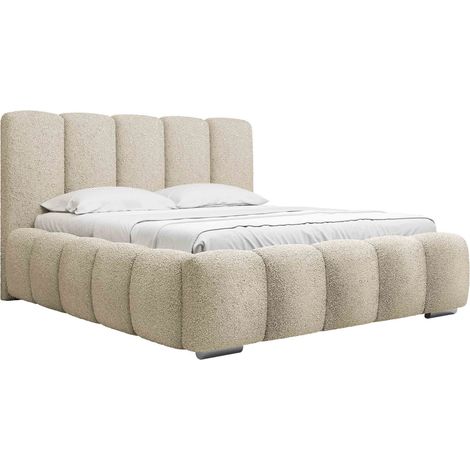 Cama TrendyNest Alceus I, Abriamo 03, Doble, 140x200, Tapiz, Somieres, 160x222x112cm (1/5)