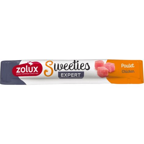 Zolux SWEETIES Friandise crémeuse pour chien 14 g - Poulet 14 g (1/2)