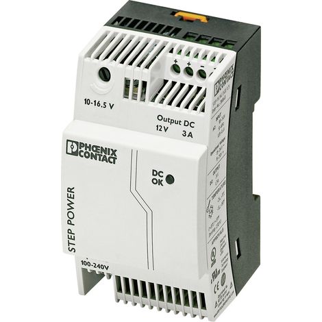 Phoenix Contact Stromversorgung Ausg. 12VDC/3A STEP-PS/ 1AC/12DC/3