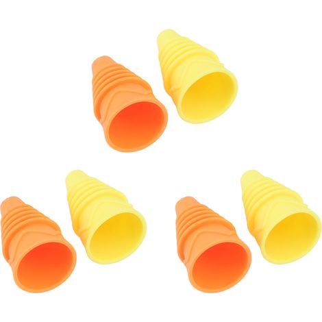 Piège à Mouches Réutilisable en Silicone Souple - 6 Pièces pour Bouteilles d'Eau, Maison et Jardin (1/5)