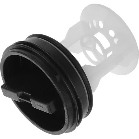 Bouchon Étanchéité Pompe Vidange Machine Laver Compatible Tambour Filtre Bourre Plastique Protection Canalisation Obstructions (1/5)
