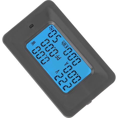 6-in-1 LCD-Digitalmultimeter 110–250 V 100 A mit Stromsensor und Leistungsüberwachung (1/5)