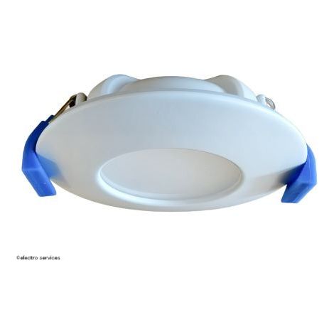 Aric – Spot encastrable de salle de bain 50517 – LED 6W 4000K – IP65 – Flux lumineux 420lm – Orientation fixe – Compatible avec isolants en rouleau (1/10)