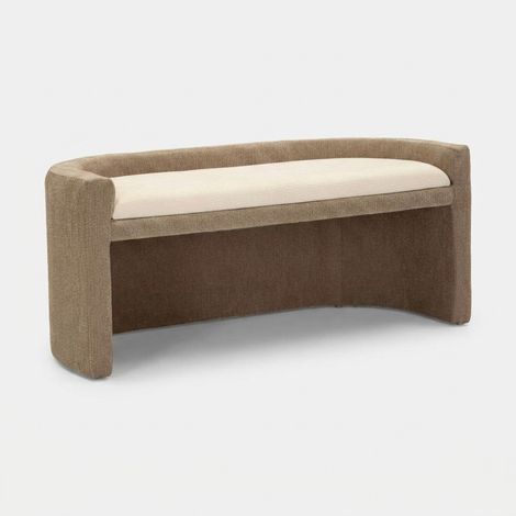 Banc rembourré style nordique pour chambre Vipe Poised Elegance (1/5)