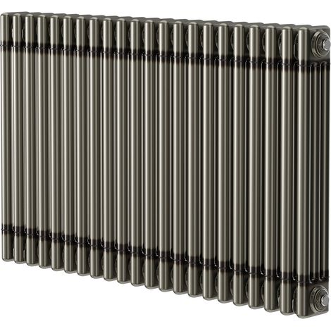 Colosseum Raw Metal 600mm x 999mm Triple Panel Radiator (1/5)