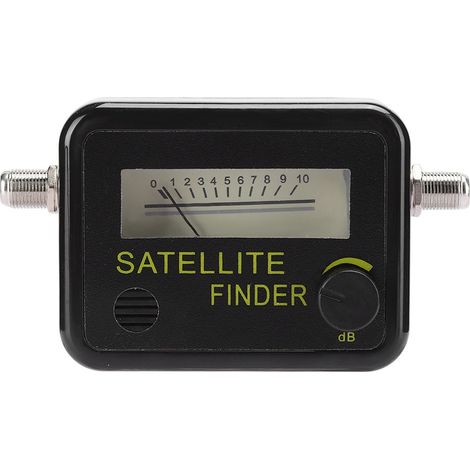Empfindlicher Satellitendetektor 9501, Signalstärkeanzeige, schwarz mit Digitalanzeige (1/5)