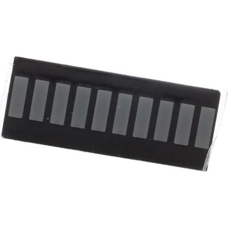Barre Lumineuse LED - 10 Segments - Affichage Numérique Rouge - Pour Tableau De Bord Et Appareils Audio - 10 Pièces (1/5)