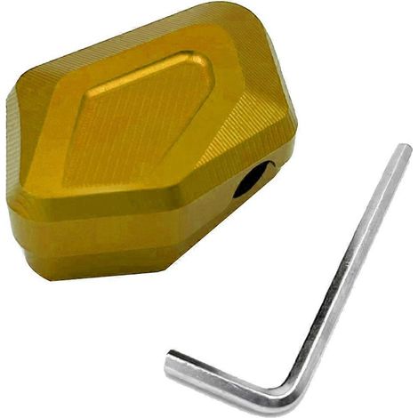 Béquille latérale de moto auxiliaire pour C400GT, jaune (1/5)