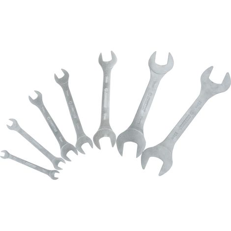 KS Tools COMPETITION Doppel-Maulschlüssel-Satz, 7-tlg., extra flach