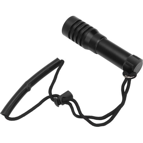 Lampe torche de plongée 5000 lm, étanche jusqu'à 100 m de profondeur, idéale pour la pêche de nuit et le canping. (1/5)