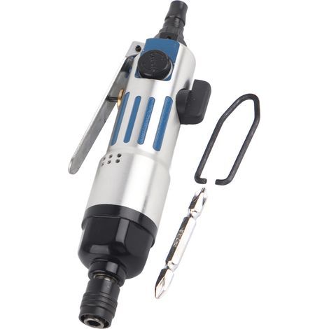 Tournevis pneumatique droit 1/4" industriel 9000 tr/min - Outil de serrage puissant (1/5)