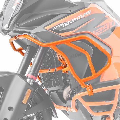 "Hochschutzblech X21 für KTM 1290 Super Adventure R / S 21-24, orange Tank"
